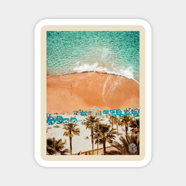 Perspective Beach Magnet by DoyDrCreative