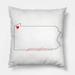 Erie PA Pillow