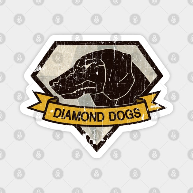 Metal gear solid - Diamond Dogs ( vintage) Magnet by OniSide