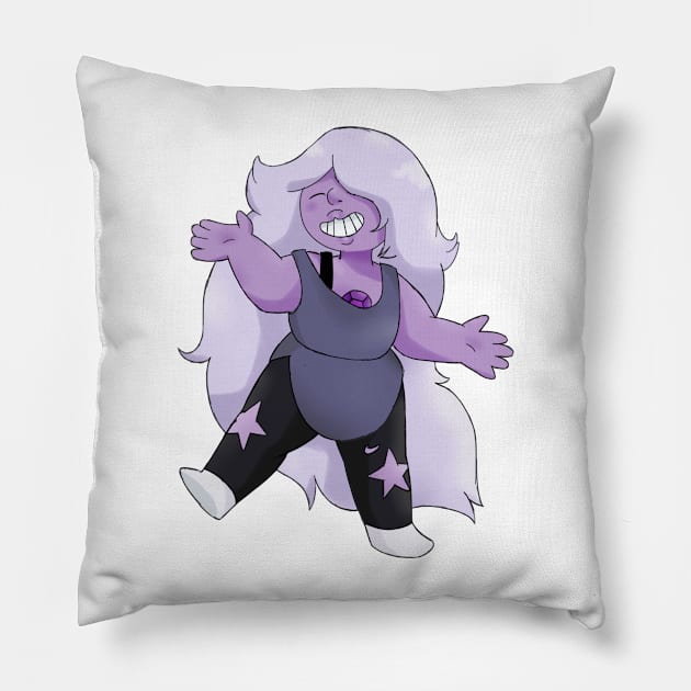 Amethyst Pillow by grandrelic