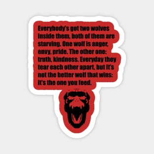 12 Monkeys - 2 Wolves Magnet