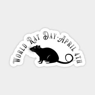 World Rat Day Magnet