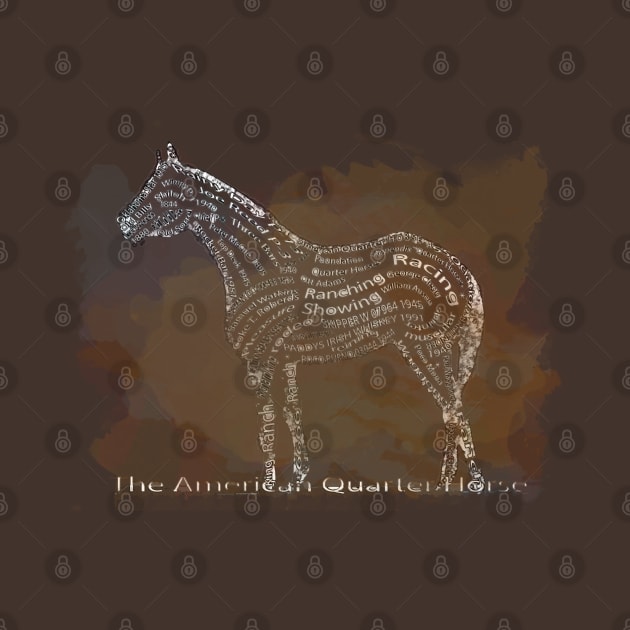 The American Quarter Horse in Typography by Ginny Luttrell