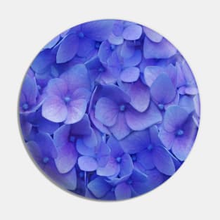 Hydrangea blue Pin