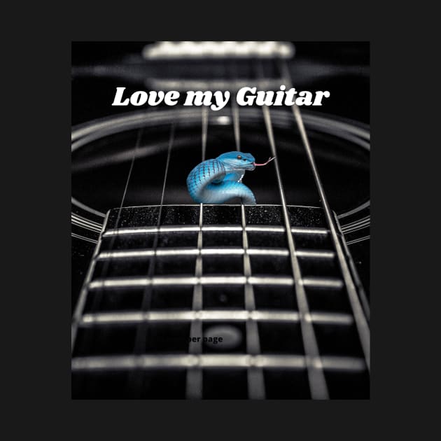 Love My Guitar by All on Black by Miron