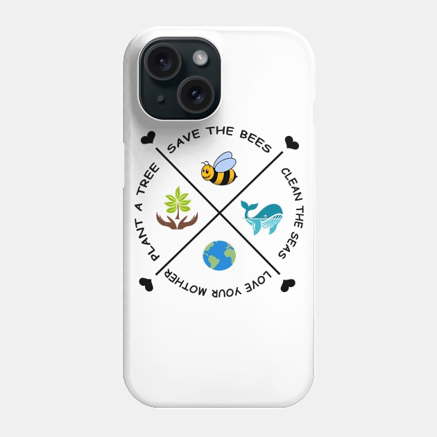 earth day Phone Case by DESIGNSDREAM