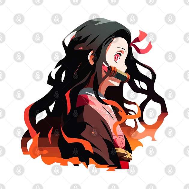 nezuko by skatermoment