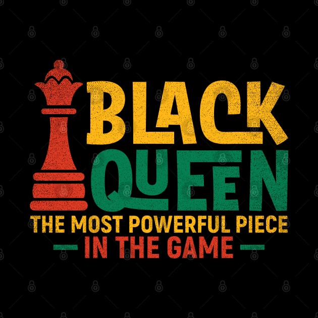 Black Queen The most Powerful Piece in the Game by UrbanLifeApparel