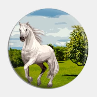 White Horse Pin