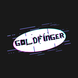 Ellipse Glitch - Goldfinger T-Shirt