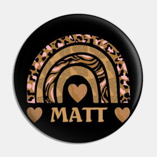 Great Gift Classic Matt Proud Name Christmas 70s 80s 90s Pin