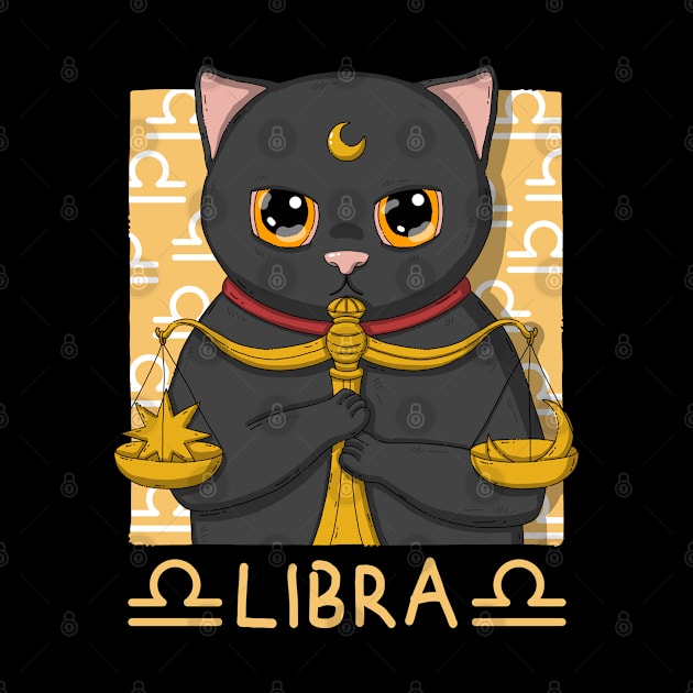 Libra Neko Black Version by Japanese Neko