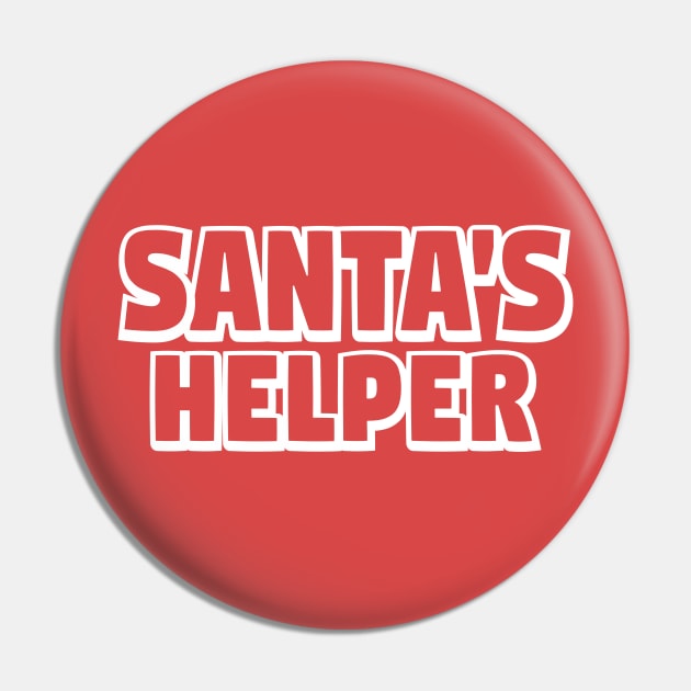 Santa's Helper Pin by Blended Designs