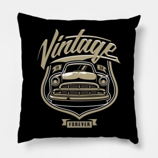 Vintage Cars forever Car lover Pillow