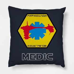 Medical Frigate Redemption - Medic, Off-Duty Pillow