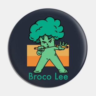 Brocoli Double Stick Pin