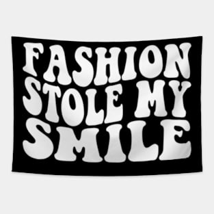 Groovy Fashion Stole My Smile Tapestry