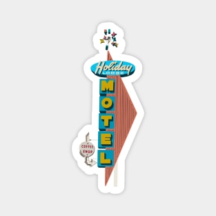 Holiday Lodge Motel Sign Magnet