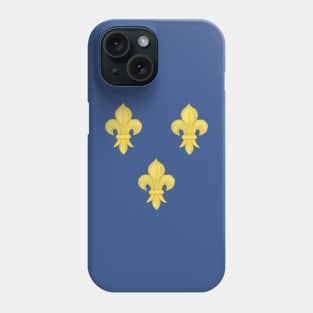 Three Fleur de lis (France) Phone Case