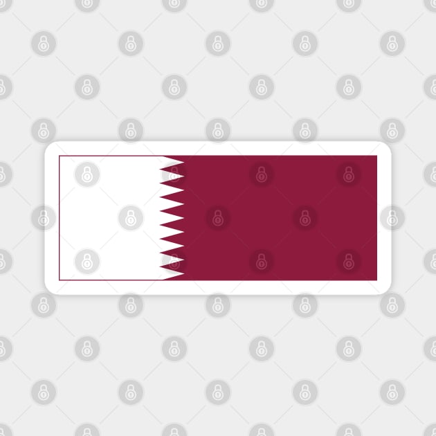 Flag of Qatar Magnet by COUNTRY FLAGS