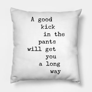 Kick in the Pants Pillow