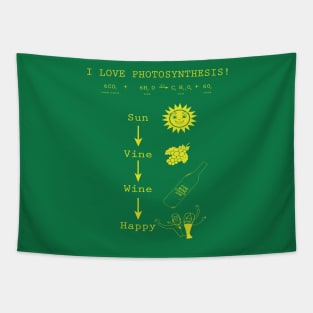 I Love Photosynthesis Tapestry