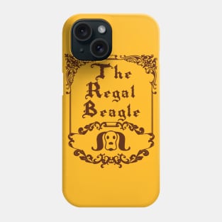 Regal Beagle Menu 1977 Phone Case