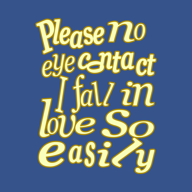 No Eye Contact Please by Riel