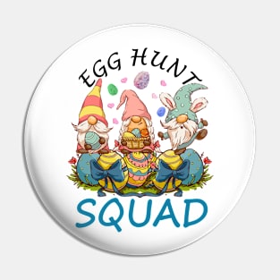 Egg Hunt Squad, Matching Family Easter Shirts Pin