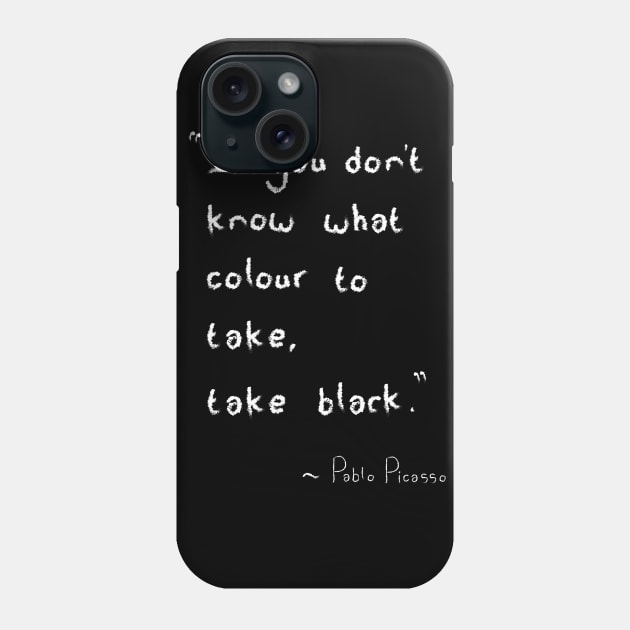 Black is beautiful Phone Case by VisionarySerendipity