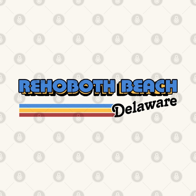 Rehoboth Beach, Delaware / / Retro Styled Design by DankFutura