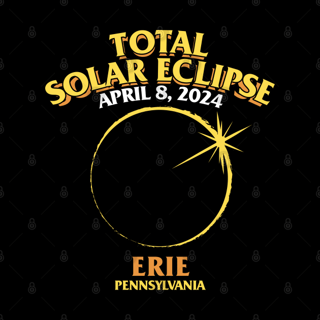 Total Solar Eclipse 2024 - Erie, Pennsylvania by LAB Ideas