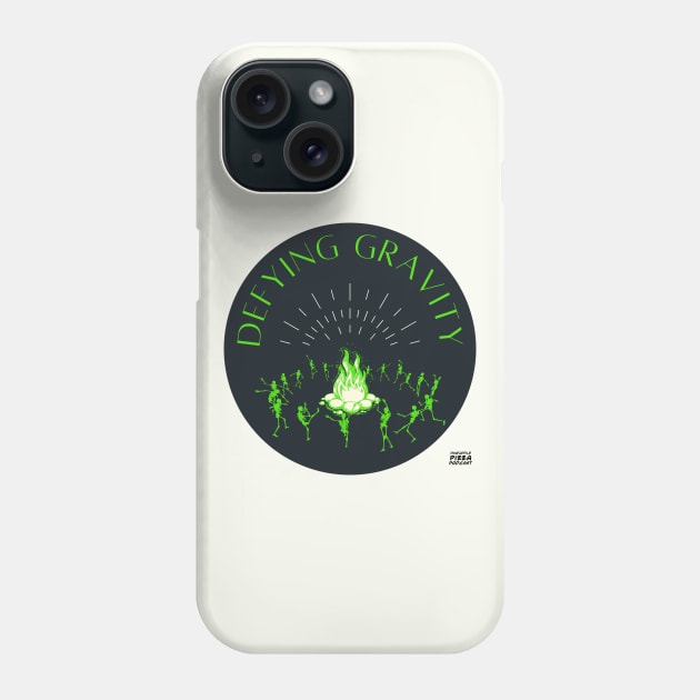 Defying gravity Phone Case by Pineapple Pizza Podcast