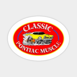 Classic Pontiac Muscle Magnet