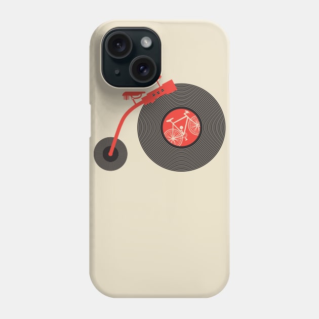 Penny Vinyl Phone Case by modernistdesign