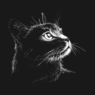 Cat Portrait T-Shirt