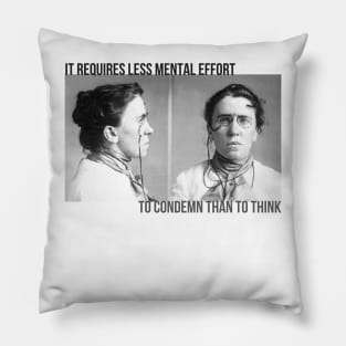 Emma Goldman mug shot Pillow