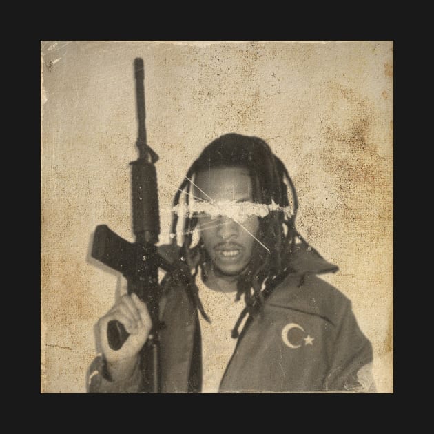 Chris Travis Vintage Machine Gun Style by Soulphur Media