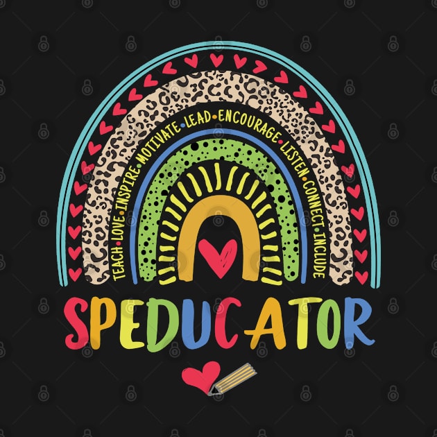 Special Ed Rainbow Teacher Sped Ed Speducator by mohazain