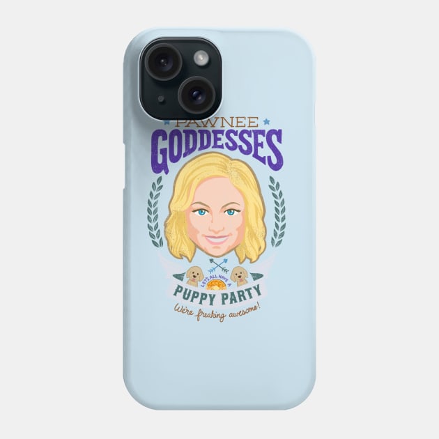 Pawnee Goddesses Phone Case by sketchboy01