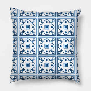 Geometric Mediterranean pattern Pillow