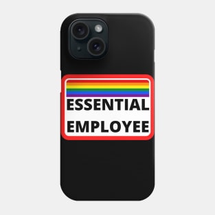 Essential Employee Awareness Tag Phone Case