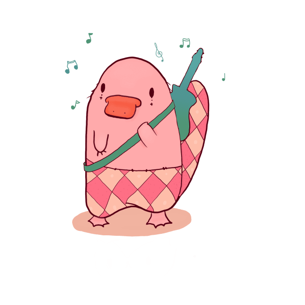 platypus musician by moonlitdoodl