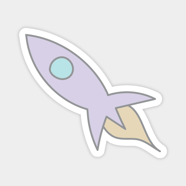 KIDS ROCKET 2 Magnet by MHich