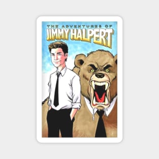 The adventures of Jimmy Halpert Magnet