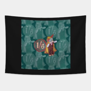 Yellow Cape Bunny Tapestry
