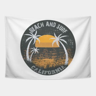Beach and Surf Tapestry