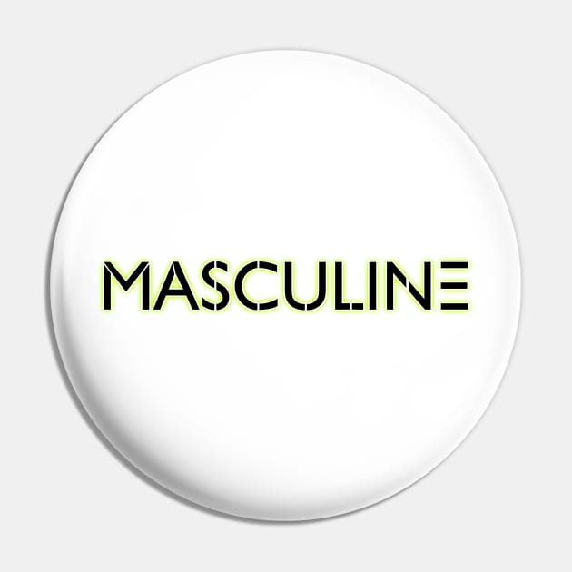 Masculine Pin by BoonieDunes