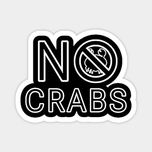 No Crabs Magnet