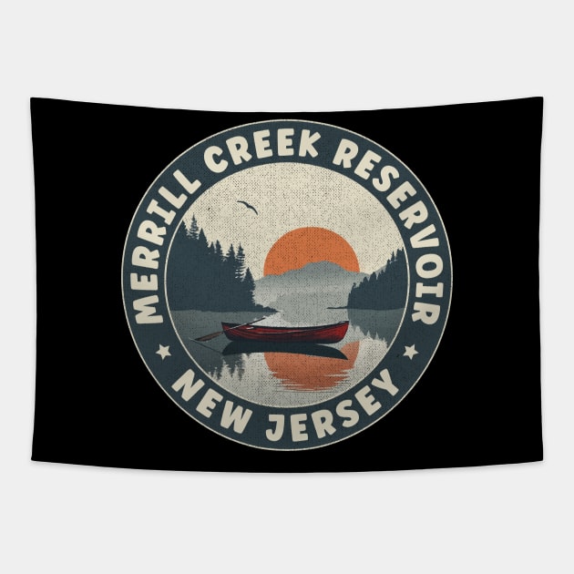 Merrill Creek Reservoir New Jersey Tapestry by turtlestart